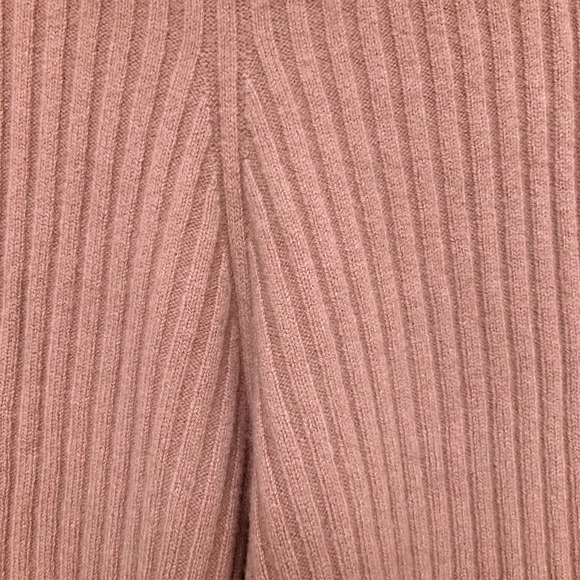Baserange Maru Pants Small Pink Ribbed Wool - Picture 5 of 7